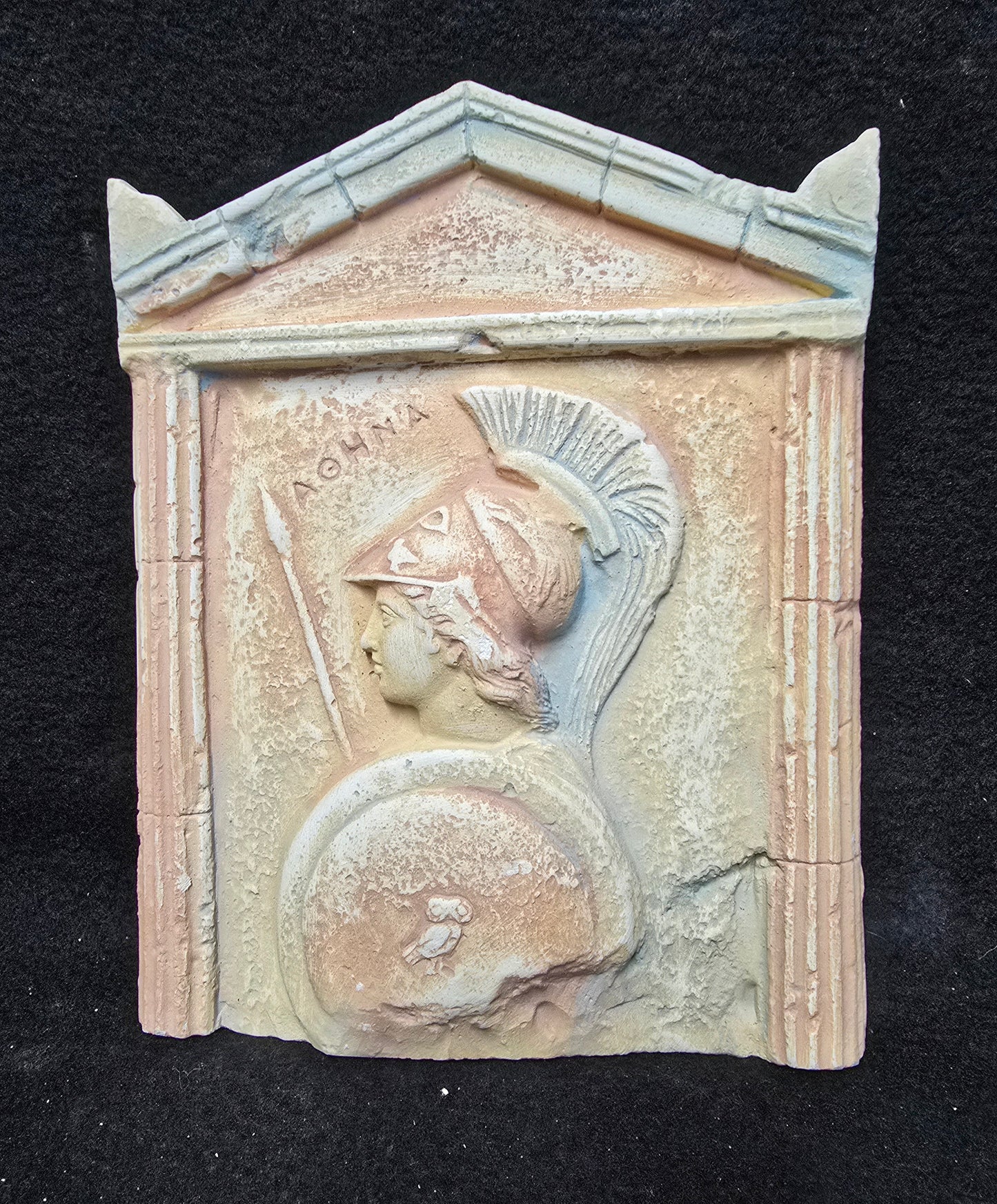 Athena Handcrafted Alabaster Plaque - Timeless Artisan Item
