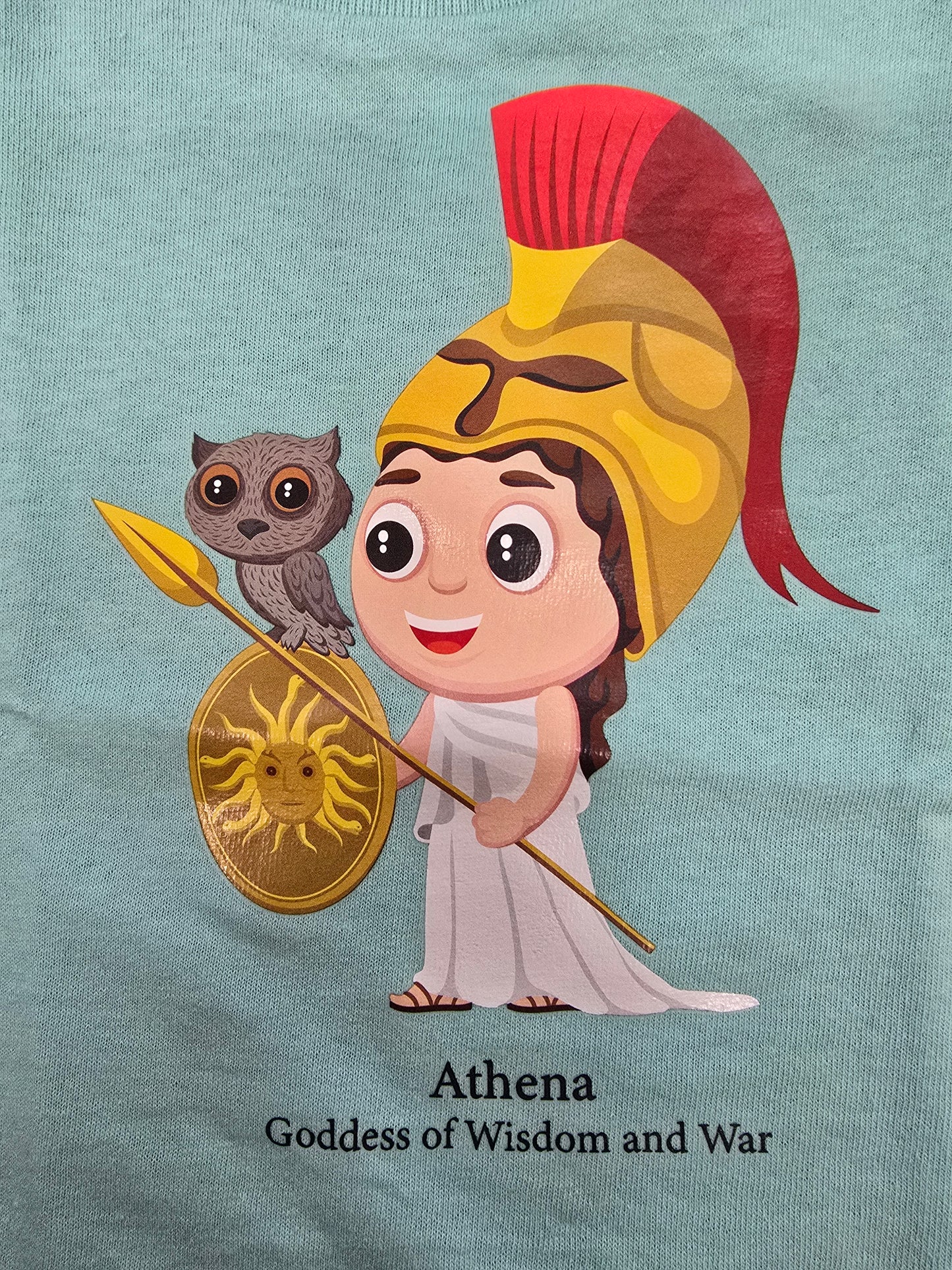 Athena – Goddess of Wisdom Toddler Tee