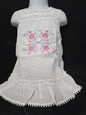 Girls' Embroidered Cotton Dress – Imported from Greece