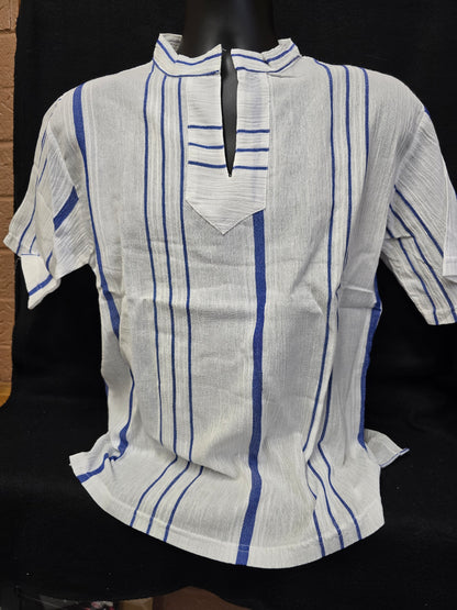 Men’s Classic Greek Cotton Shirt - Imported