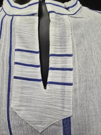 Men’s Classic Greek Cotton Shirt - Imported