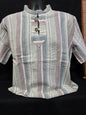 Men's Cotton Striped Shirt - Imported from Greece
