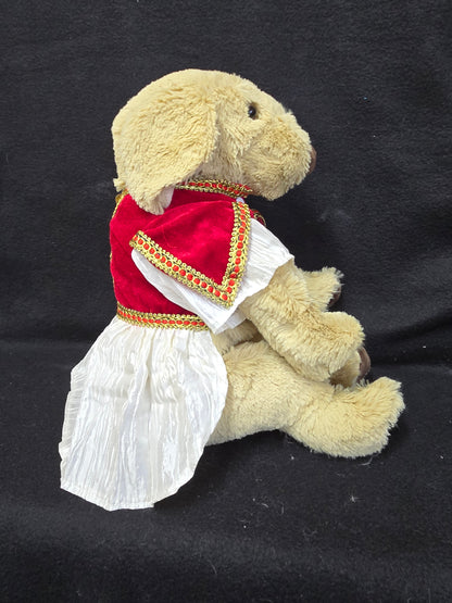 Super Plush Evzone Dog – 40 cm Greek Heritage Collectible