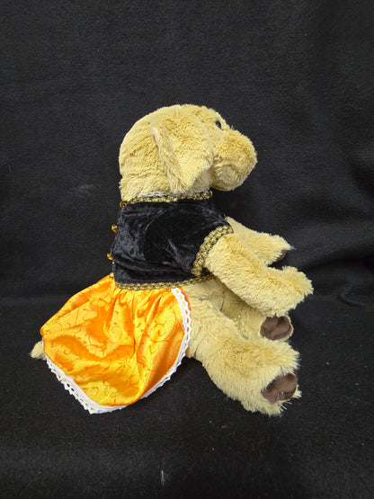 Super Soft Plush Greek Dance Dog – 40 cm Traditional Costume