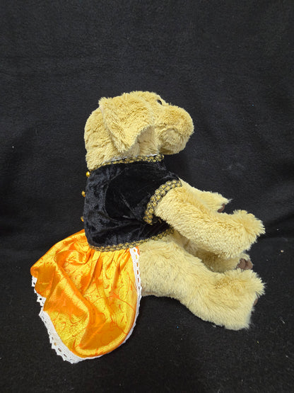 Super Soft Plush Greek Dance Dog – 40 cm Traditional Costume
