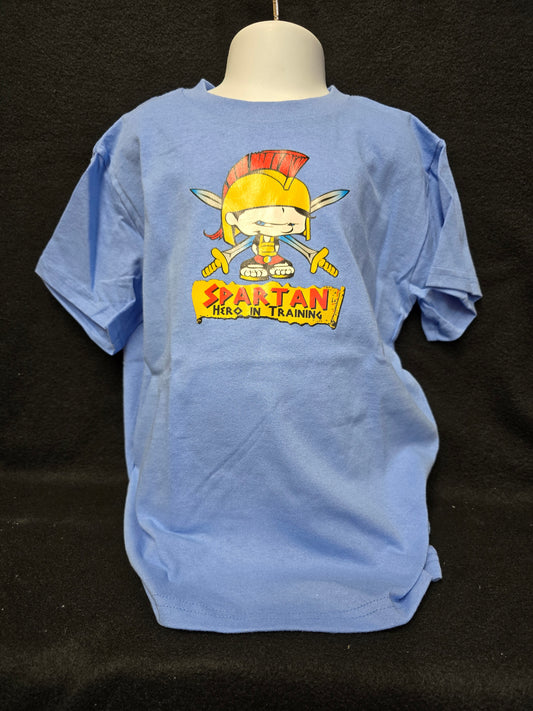Spartan Hero in Training Toddler Shirt – Soft 100% Cotton
