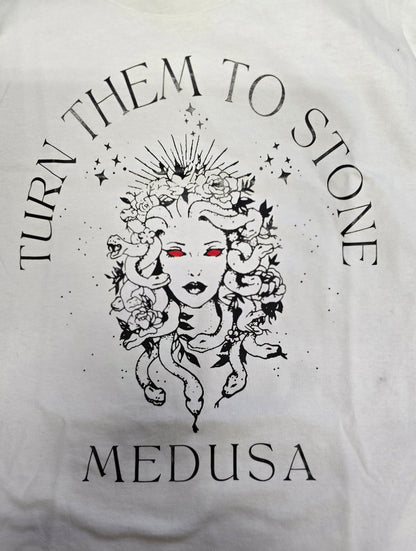 Long Sleeve 'Turn Them To Stone - Medusa' Shirt