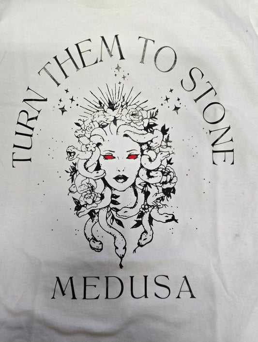 Long Sleeve 'Turn Them To Stone - Medusa' Shirt