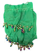Girls Colorful Beaded Hip Scarves –Fun & Jingly Dance Scarf