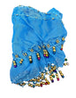 Girls Colorful Beaded Hip Scarves –Fun & Jingly Dance Scarf