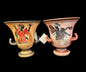 Handmade Hand-Painted Krater Vase – Imported Museum Replica