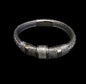 Men’s Hand-Stitched Leather Bracelet – Magnetic Closure