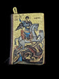 4" x 6" Religious Design Purse – Woven Carpet Material