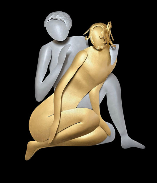 Handmade 3D Loving Couple – Imported from Crete