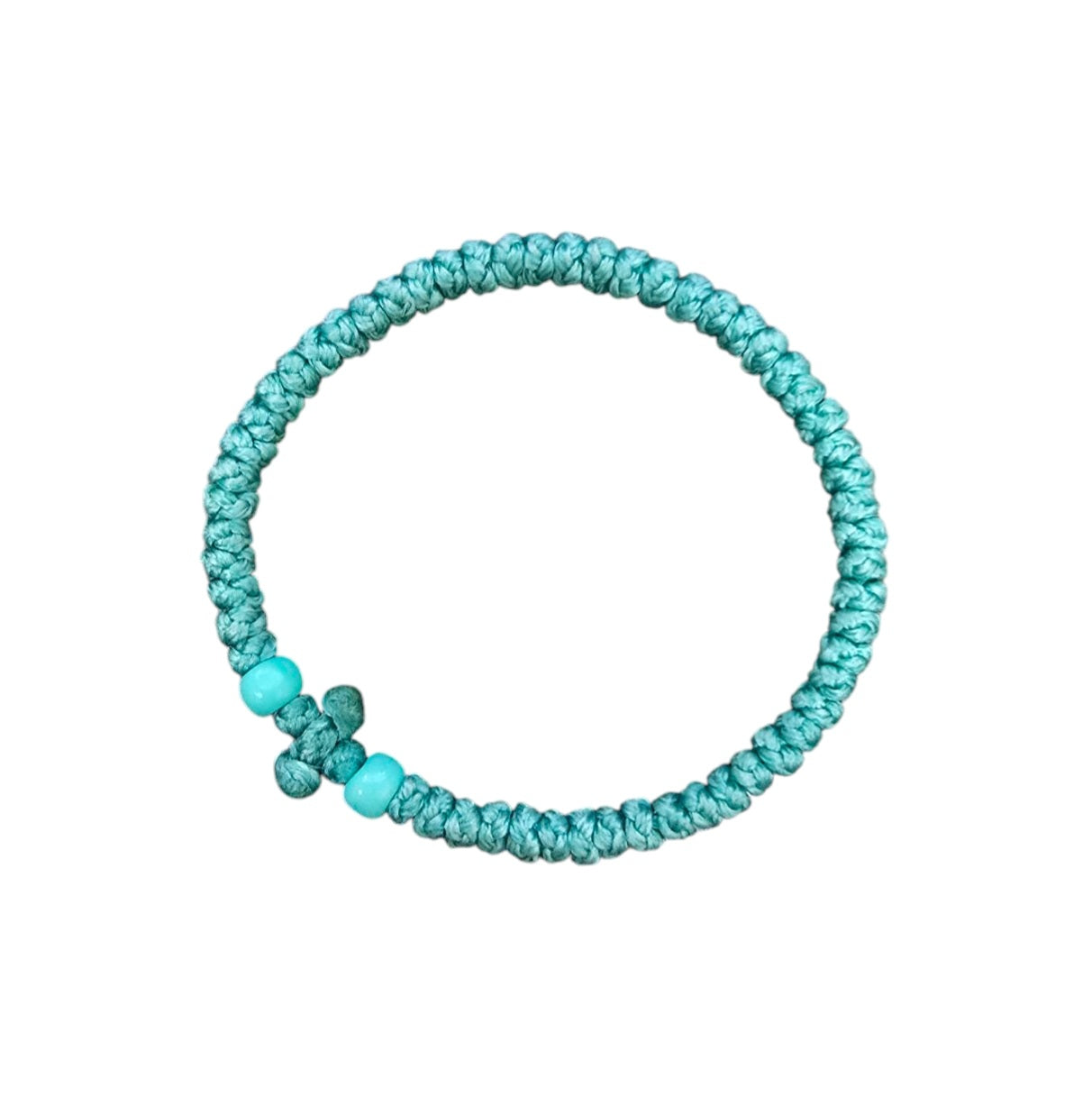 Greek Orthodox Prayer Rope Bracelet – Adjustable Knot Cross Komboskini | Multiple Colors