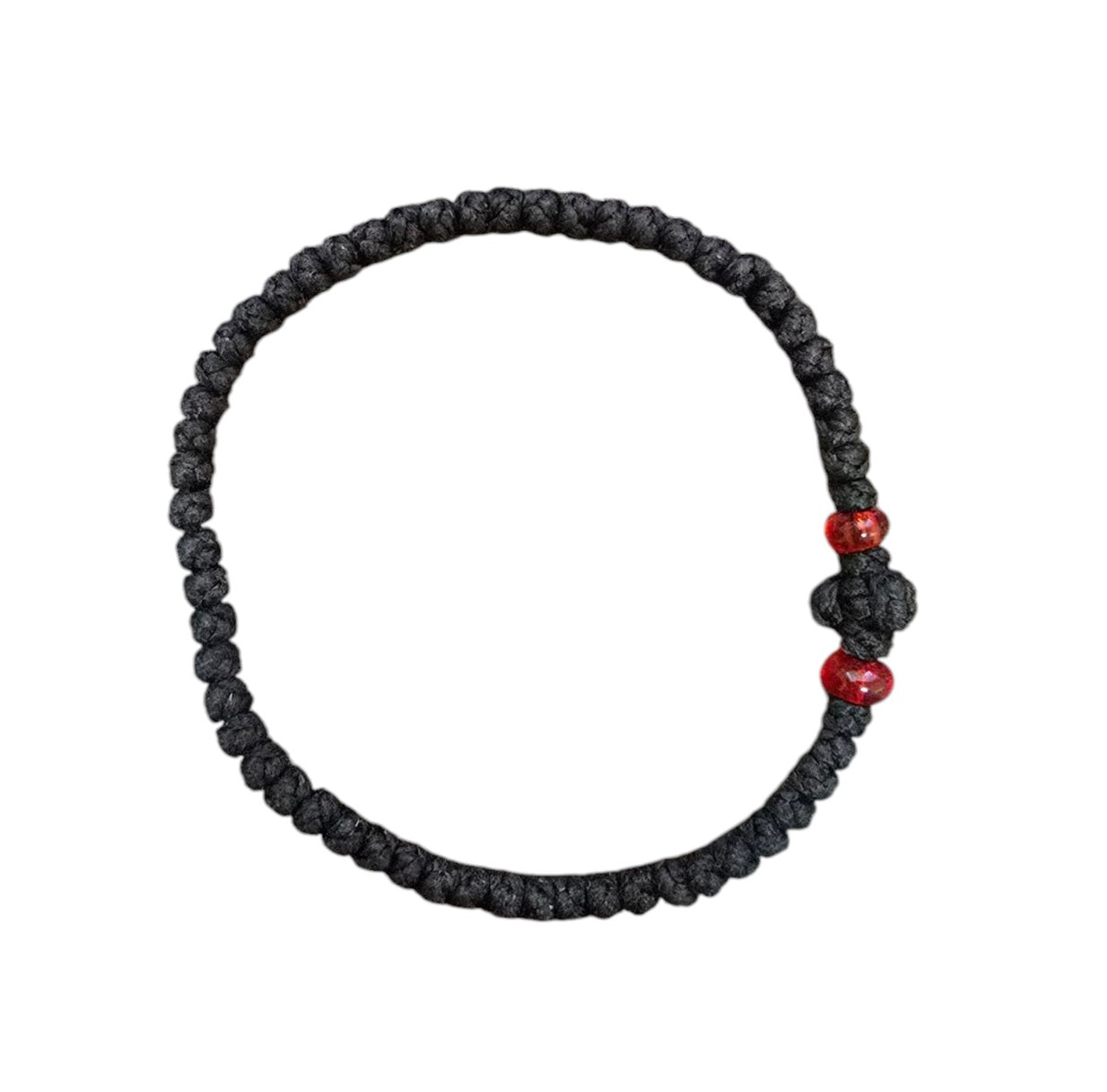Greek Orthodox Prayer Rope Bracelet – Adjustable Knot Cross Komboskini | Multiple Colors