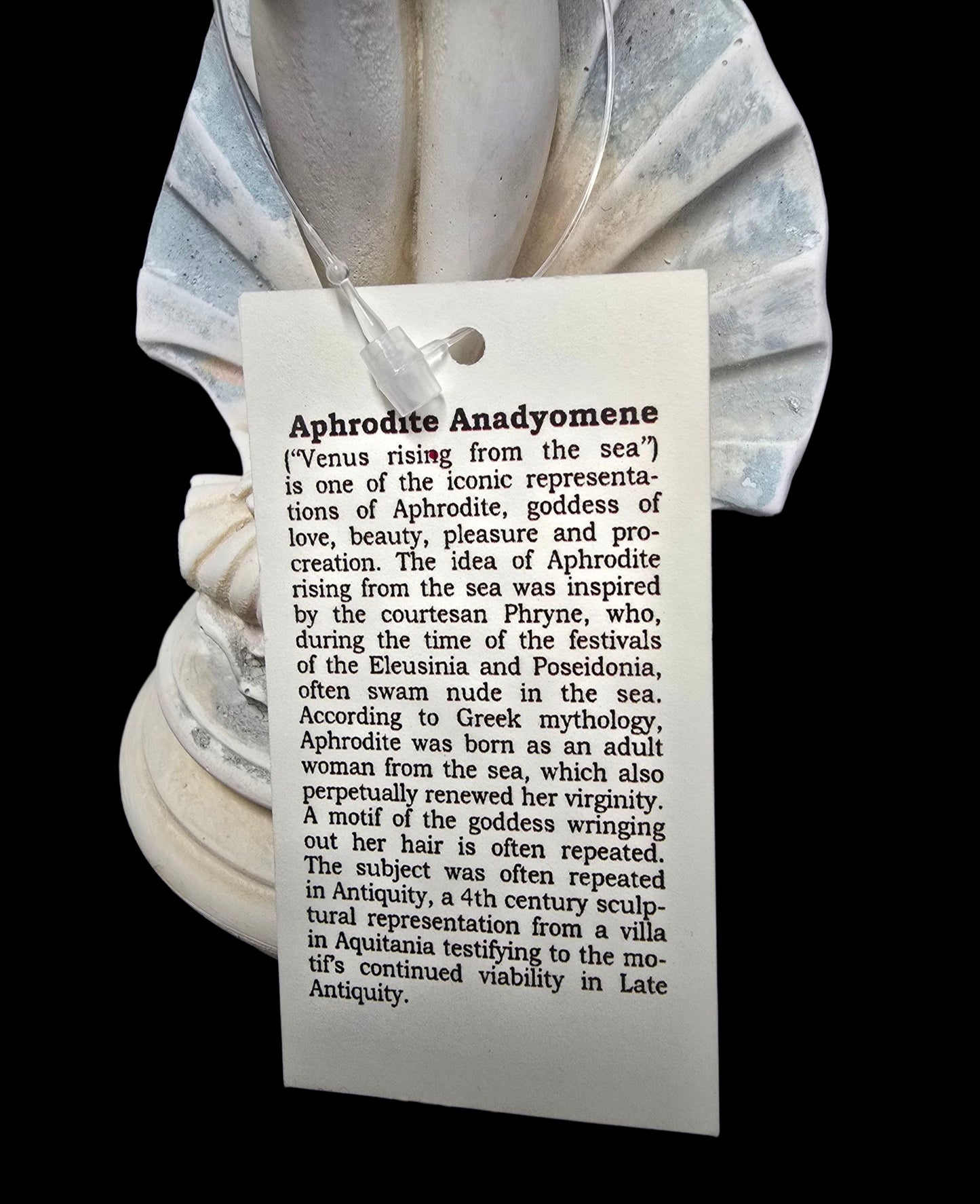 Alabaster Statue of Aphrodite Anadyomene