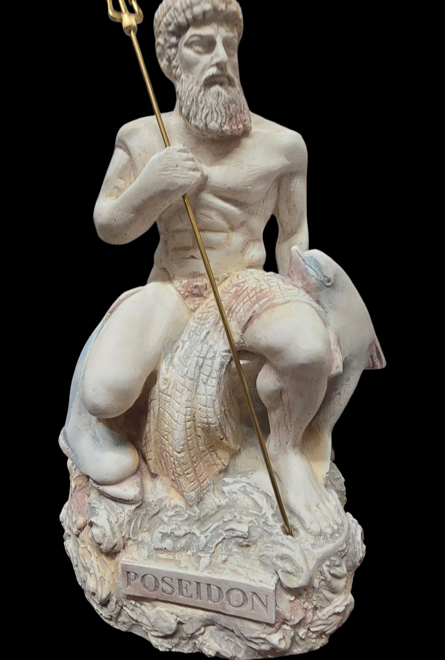 Alabaster Statue of Poseidon – God of the Sea