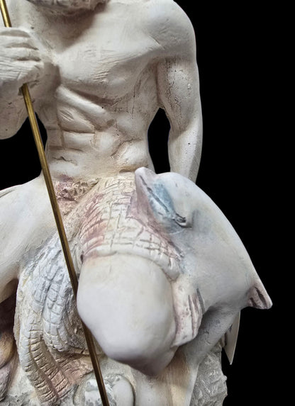 Alabaster Statue of Poseidon – God of the Sea