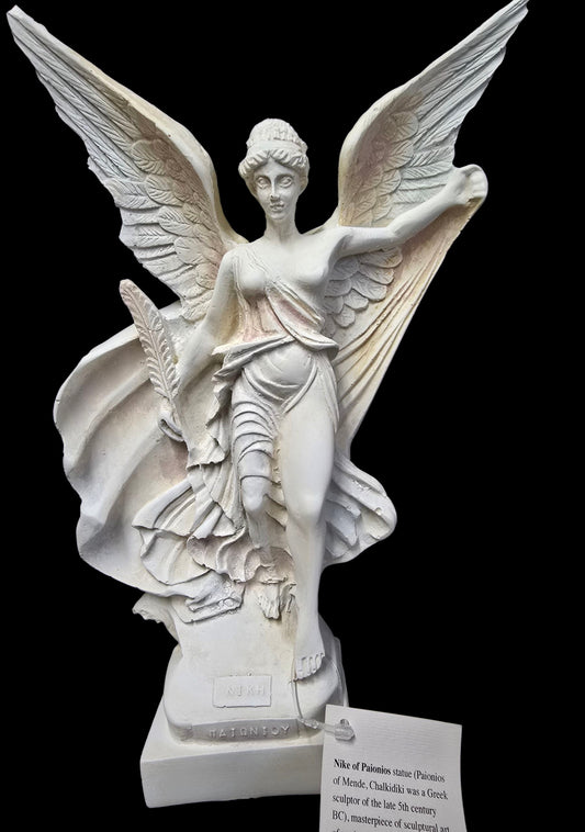 Alabaster Statue of Nike of Paionios – Goddess of Victory
