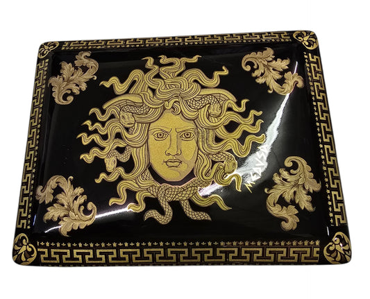 24K Gold Detailed Decorative Box – Medusa Design