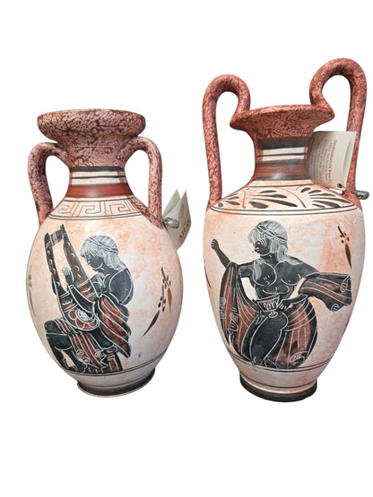 Handmade/Hand Painted Museum Replica Greek Vase