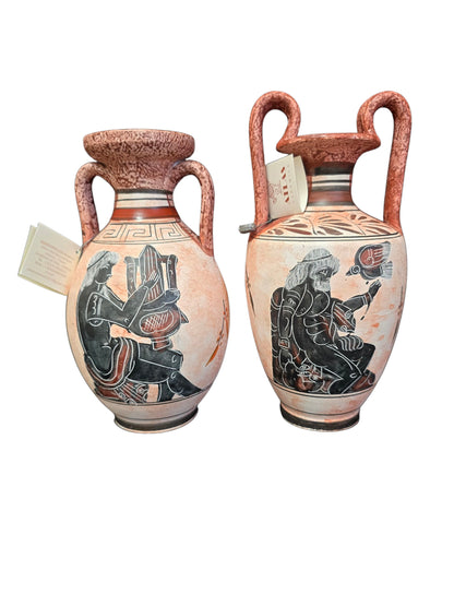 Handmade/Hand Painted Museum Replica Greek Vase