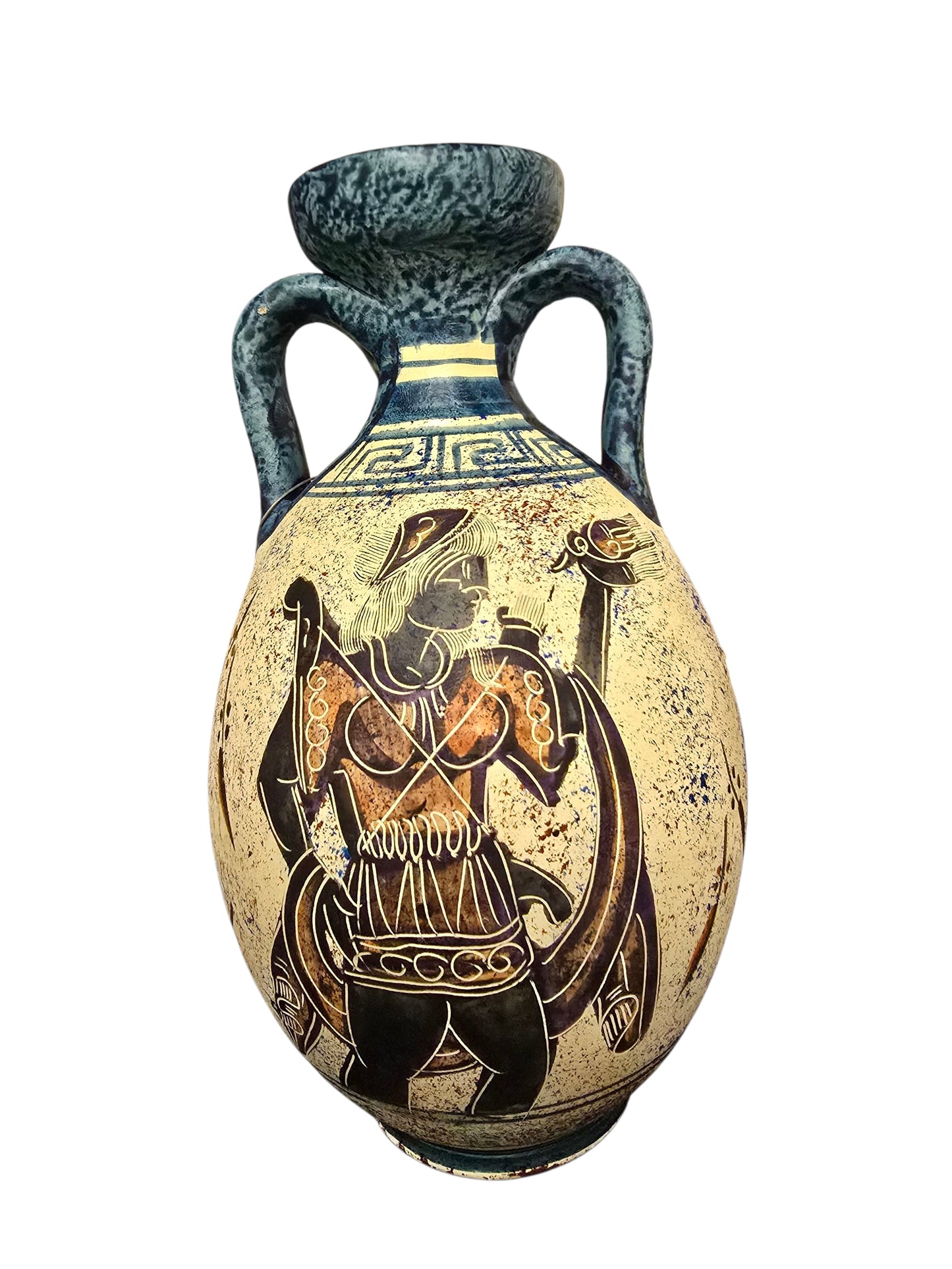 Handmade/Handmade Painted Greek Vase