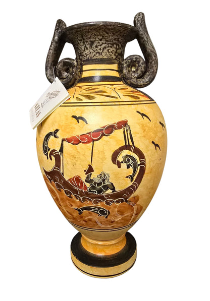 Handmade/Hand Painted Imported Museum Replica Greek Vase