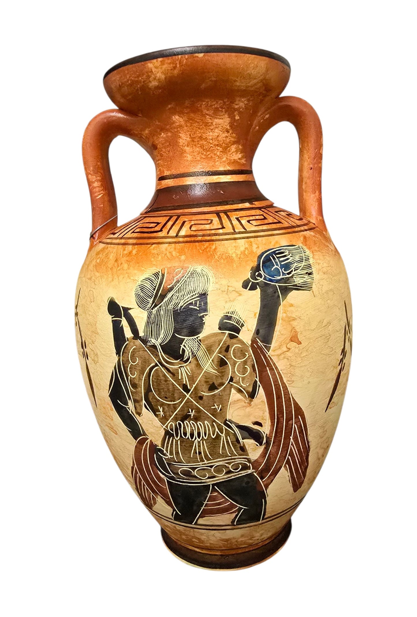 Handmade/Hand Painted Imported Museum Replica Greek Vase