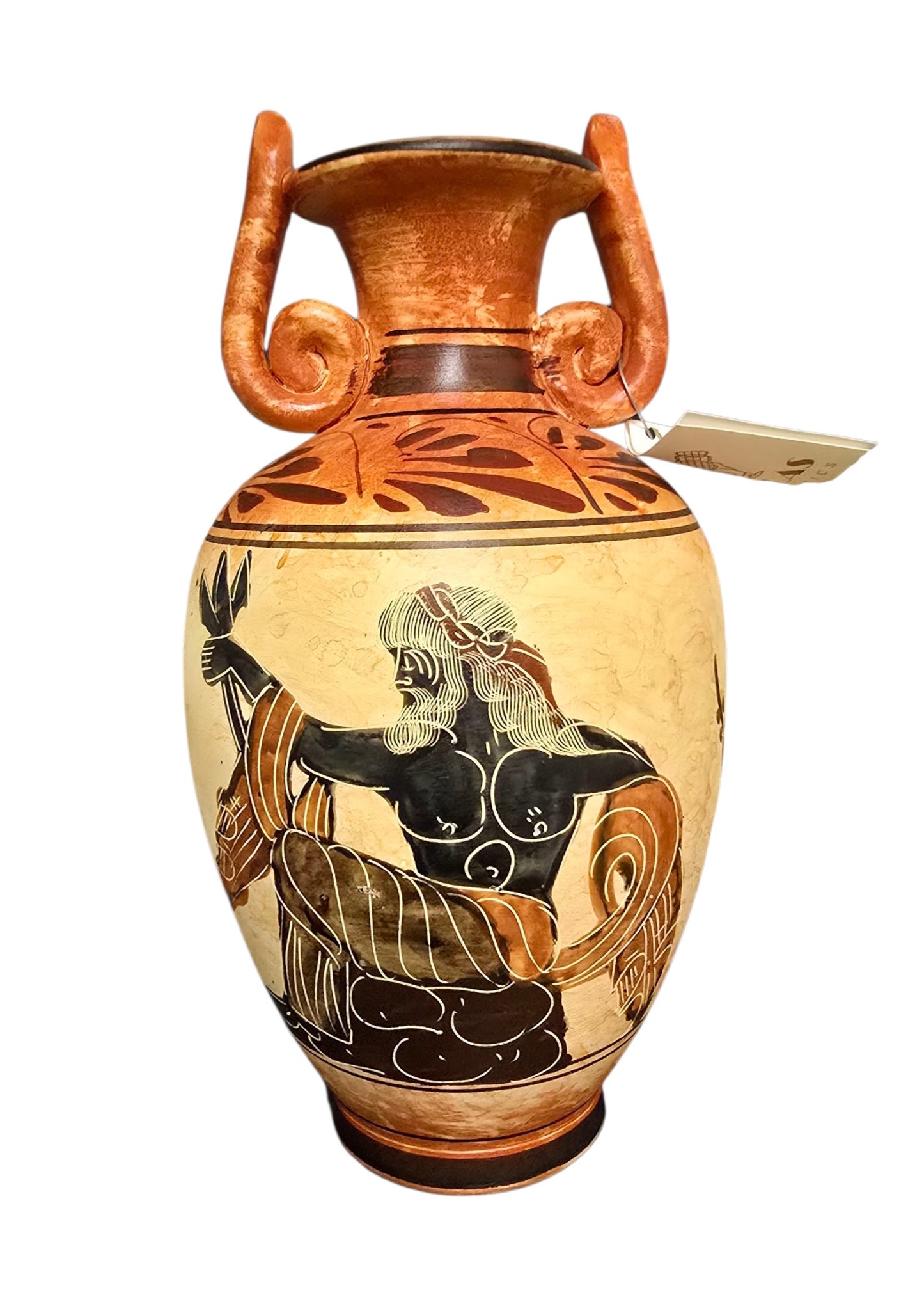 Handmade/Hand Painted Imported Museum Replica Greek Vase