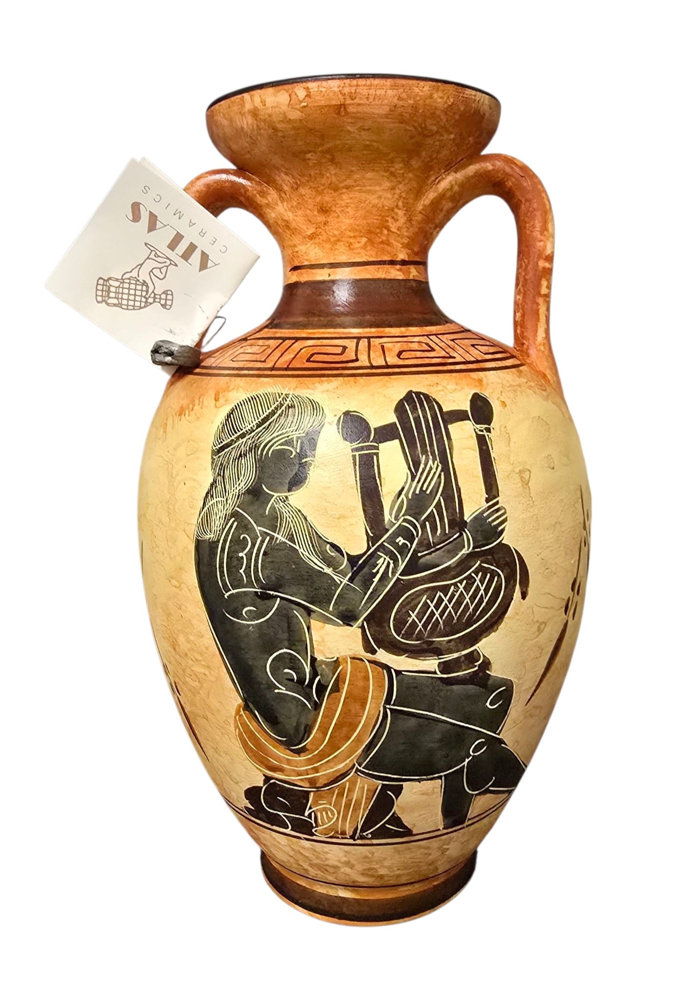 Handmade/Hand Painted Imported Museum Replica Greek Vase