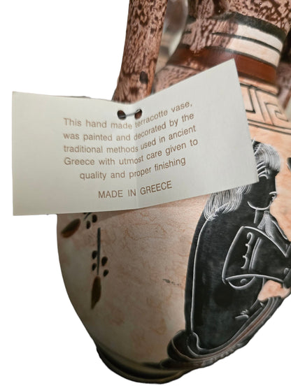 Handmade/Hand Painted Museum Replica Greek Vase