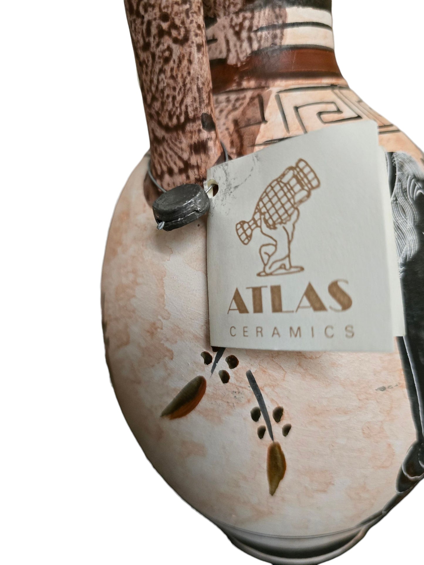 Handmade/Hand Painted Museum Replica Greek Vase