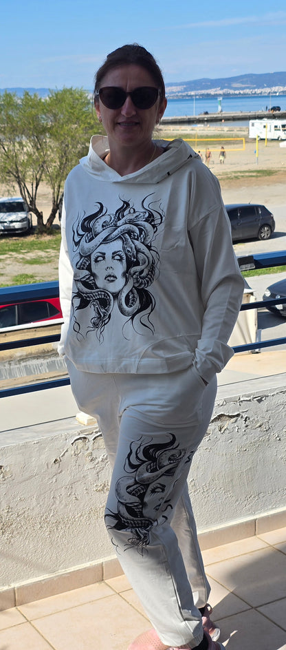 Medusa Two-Piece Hoodie & Pants Set