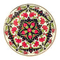 16 cm Carnation Motif Ceramic Trivet – Imported