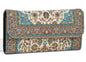 Chic Tapestry Wallet with Magnetic Closure – Elegance Meets Functionality