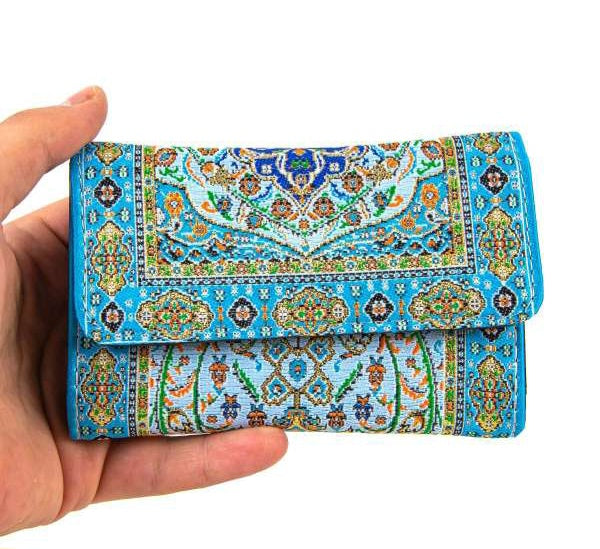 Charming Small Imported Tapestry Wallet in Assorted Designs