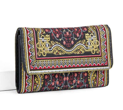 Charming Small Imported Tapestry Wallet in Assorted Designs