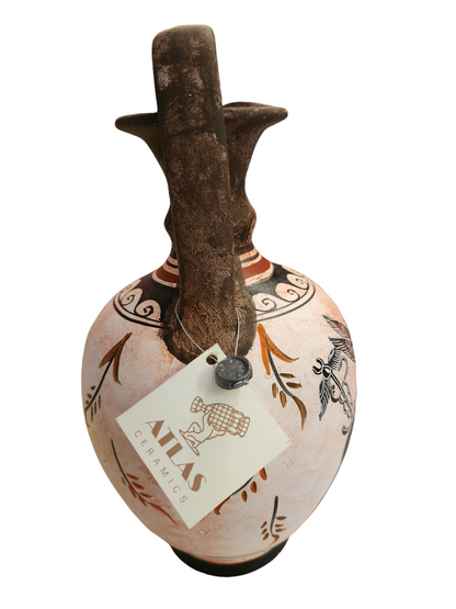 Handmade/Hand Painted Museum Replica Greek Vase
