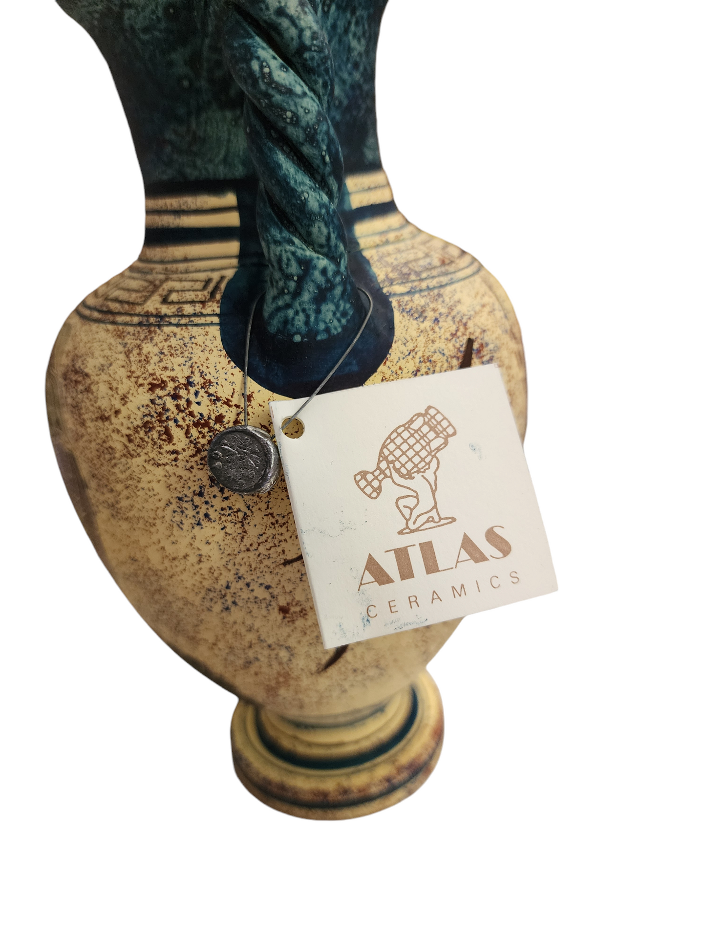 Handmade/Handmade Painted Greek Vase