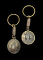 Bronze Warrior’s Shield Keychain – Strength & Heritage