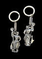 Poseidon Bronze Keychain – Power of the Sea in Your Hands