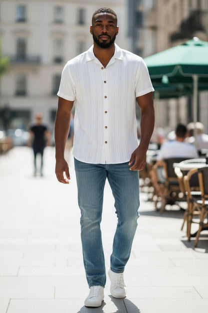 Classic White Cotton Shirt