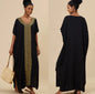Greek Key/Meander Embroidered Kaftan