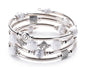 Bohemian Natural Stone Multilayer Spiral Wrap Bracelet