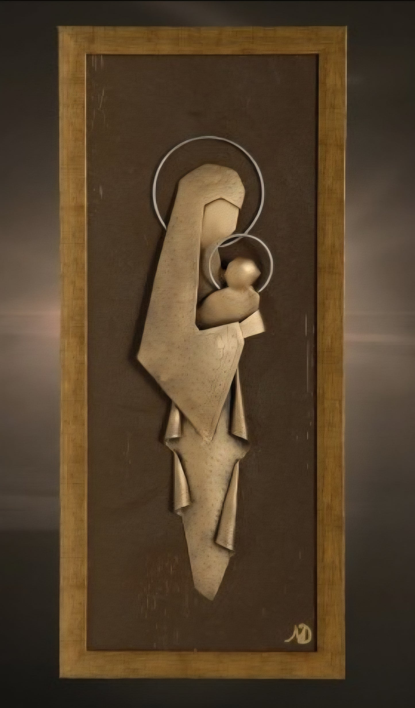 Handcrafted Wrought Iron Madonna – Crete
