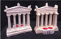 Alabaster Parthenon Candle Holder - Handcrafted in Greece