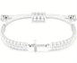 Stainless Steel Cross Bracelet with Woven Rope – Adjustable