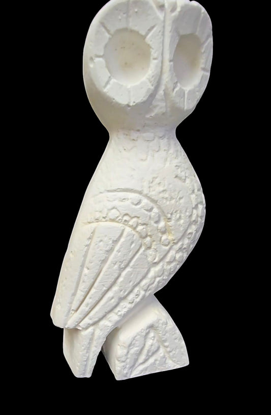 Alabaster Owl of Wisdom – Imported from Greece